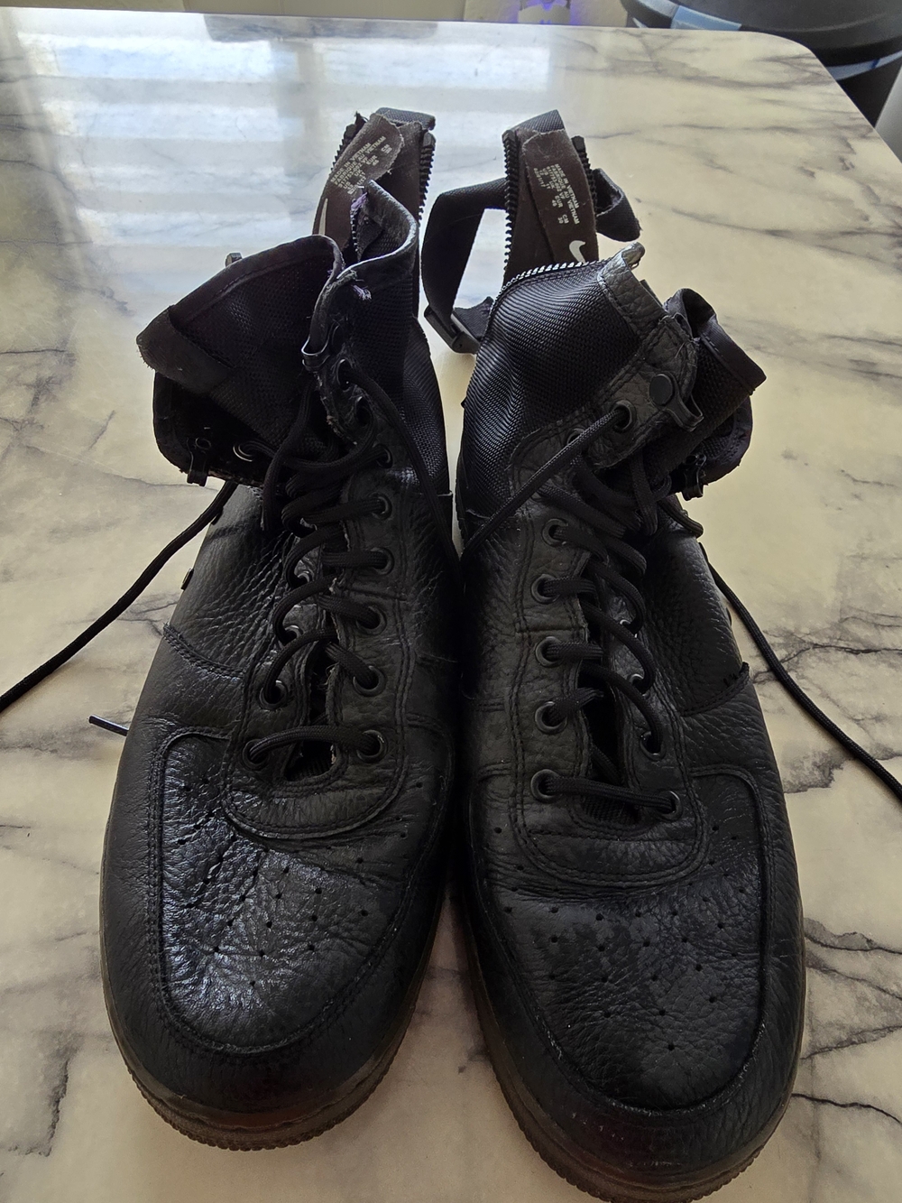Nike SF Airforce 1 Men's Black Tactical Lace-Up Boots